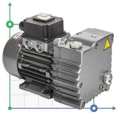 Pompe à vide lubrifiée à l'huile 3 PBO
