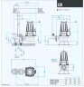 Submersible pump Dreno ATH 80-2 / 300 with centrifugal two-channel impeller