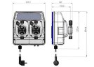 Dosier-und Kontrollstation für Schwimmbäder eTwin PDE 0505 Cl-pH