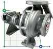 Високотемпературна помпа BTKF-K 40-200 (3000) без двигуна