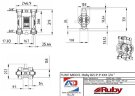 RUBY 020P-P-EPT-E насос пневматический мембранный