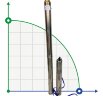 Deep Well Pump 4SD10/34, 7.5kW, 380V (replacement of ECV 6-10-130)