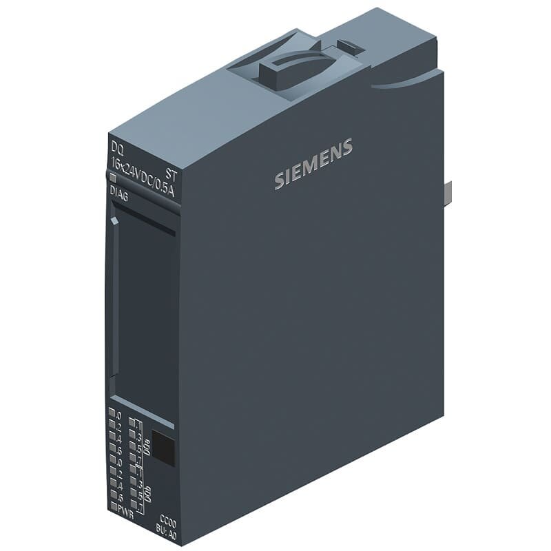 6ES7132-6BH01-0BA0, SIMATIC ET 200SP, Digital output module, DQ 16x 24V DC/0,5A