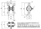 DP 20 SC/T - pneumatische Membranpumpe