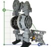DP 20 PP/T - PB/T - Pneumatic Membrane Pump