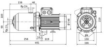 Pompe d'alimentation en eau WILO MEDANA CH1-L.1004-1/E/E/10T