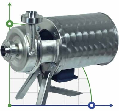 Pompe à lait G2-OPA 6.3m3/h, 0.75kW, 380V