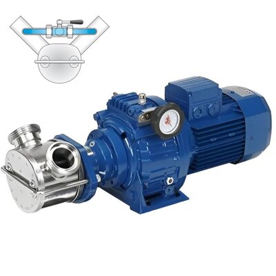 Impeller pump for bread starter LIVERANI VA MAJOR 60 +BY-PASS NR TF 1.87 kW, 175-900 rpm, 380V with variator