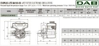 DAB EVOPLUS Lite 60/180-25 циркуляционный насос с электронным управлением, 60218203