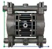 Пневматичний мембранний насос BOXER 150 PVDF IB150-FC-MTTFT--