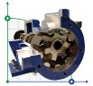 Internal gear pump for asphalt EMSE EDP-I 3 inch, 16,2-31,9 m3/h, without motor