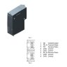 6ES7193-6AR00-0AA0 шинный адаптер BA 2X RJ45