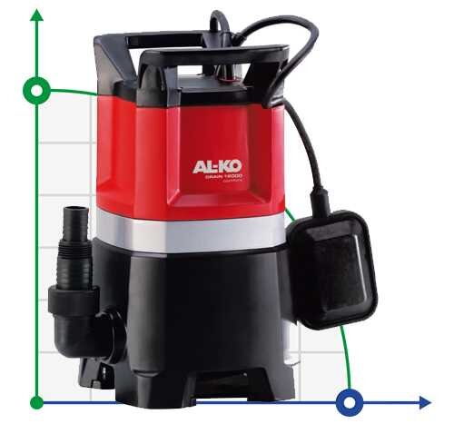 Pompe submersible AL-KO Drain 10000 Comfort pour eaux chargées