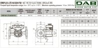 DAB EVOPLUS Lite 60/220-F32 циркуляционный насос с электронным управлением, 60218209