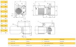 28 PBO-M vacuum pump with oil lubrication