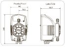 Bomba dosificadora de enzimas PDE HC999-4A 25-2.5/42-1 230V PVC-GL-DT