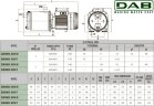 DAB EUROINOX 30/80 T horizontale mehrstufige Pumpe, 60179423H
