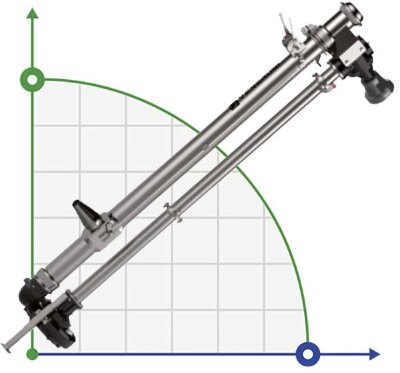 Veneroni LVT 15/540, 4,5m, 522 m3/h vertical pump from PTO