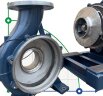 BGWH 150-250 (I) B (173/14), 11kW, 1480 Horizontal Edelstahlpumpe