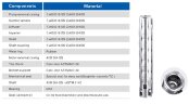 Tiefbrunnenpumpe 6SP17/38, 22kW, 380V