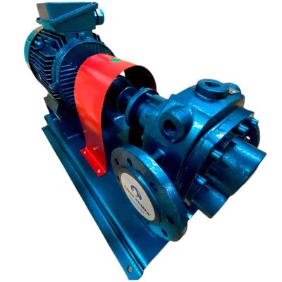Gear pump for viscous products EMSE EDP 1050, DN100, 50 m3/h, 3 bar (30 metres), 11 kW, 1000 rpm, cast iron body