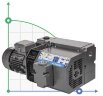 41 PBO-M vacuum pump with oil lubrication