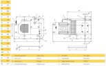 41 PBO-M vacuum pump with oil lubrication