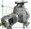 Bomba de aceite caliente BTKF-K 65-160 (3000) sin motor