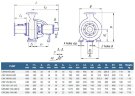 Насос сточных-массных сред СМ 100-65-200/4, 5,5 кВт, 1500 об/мин (без двигателя)