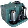 KNS con cortadora para triturar residuos con dos bombas y panel de control AIZL-SC1100W Doble, 18/17,5, 1,1 kW, 220V, 2800 rpm
