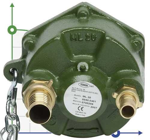ML 20 PTO roller pump