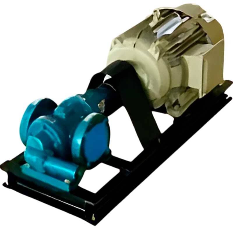 Gear pump JKRN 400 L 4 inches, 50 m3/h, CI cast iron casing, with 11 kW motor, 380V, 1140 rpm