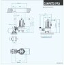 Submersible pump Dreno COMPATTA PRO 50-2/060 M with Vortex impeller