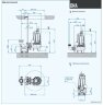 Tauchpumpe Dreno DNA 50-2/056 T/G mit Vortex-Laufrad