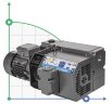 61 PBO-M vacuum pump with oil lubrication