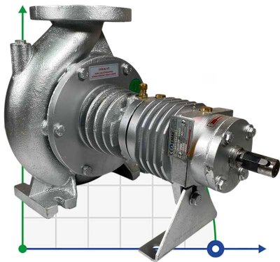 Pompa gorącego oleju EMSE EKY 65-160, 18,5 kW, 2900, bez silnika