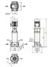 WILO HELIX FIRST V1009-5/16/E/S/400-50  multi-staged pump
