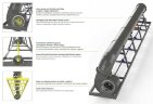 Veneroni ABN 40, 1440 m3/h centrifugal pump with frame