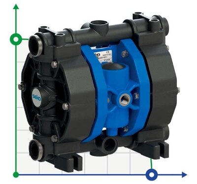 Bomba neumática de membrana SEKO Duotek AF100 PP