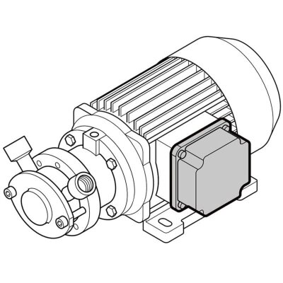 Impeller pump for liquid soap, lotion, cream, shampoo LIVERANI EP MICRO 3/8" NR CC 12V/M 0.18 kW, 1400 rpm
