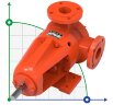 Pompe à engrenages Kupar KIP 2 pouces pour produits visqueux, 2.5-14 m3/h