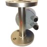DN50 Débitmètre en acier inoxydable rotamètre KLZZ PN40 (alcool 40%), 0.63...6.3 m3/h, 4-20mA, Ex
