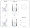 Насос-дозатор для бассейнов PDE HC151 CST M80 PVDF-CE-VT + SHUKO PLUG, 4-20 л/час, 20-1 бар