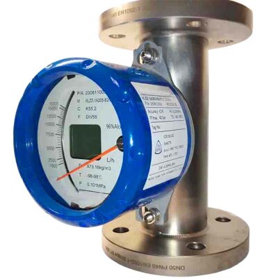 DN50 Caudalímetro de acero inoxidable rotámetro KLZZ PN40 (alcohol 96%), 1600...16000 l/h, 4-20mA, Ex