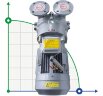 2BV5111, AISI 316 вакуумный насос для агрессивных газов