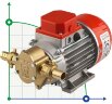 MARINA 24V - Bomba de engranajes G 20 para bombear suspensiones, emulsiones, jabones, perfumes