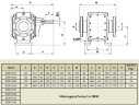 Gear pump for honey, wax EMSE EDP 1030, DN80, 30 m3/h, without motor