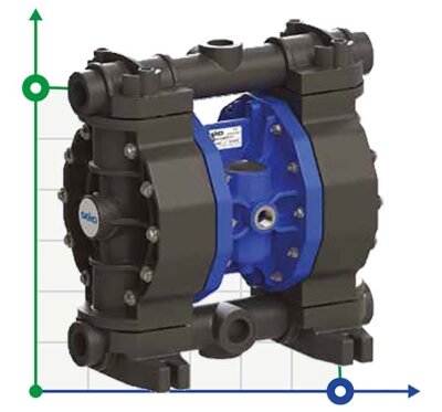 Seko Duotek AF160 PP pneumatic diaphragm pump