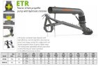 Veneroni ETR 50/750, 5m, 3600 m3/h насос от ВОМ для орошения, ирригации, подъема воды