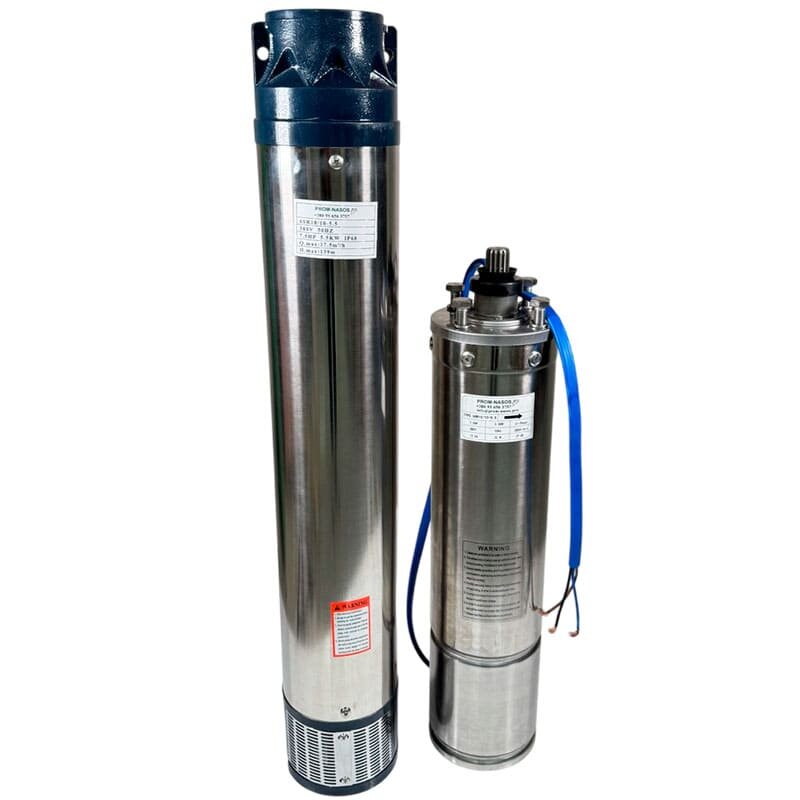 Глибинний насос для свердловин 6SR10/10, вихід 3 дюйма, 5,5kW, 380V (заміна ЕЦВ 6-10-110)